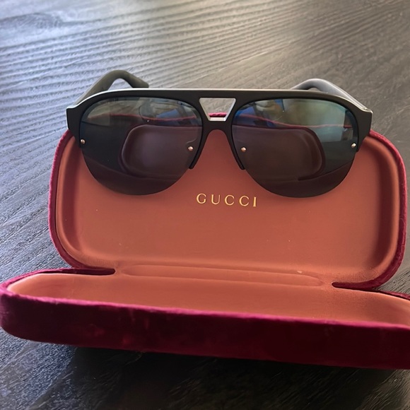 Gucci Accessories Gucci Sunglasses With Case Mens Poshmark
